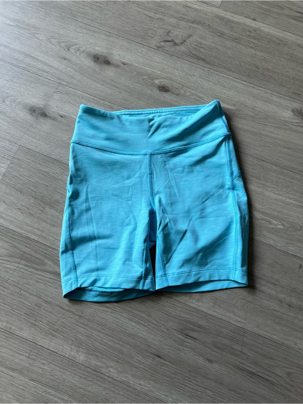 Outdoor Voices Turquoise Running Biker Shorts Sz Small